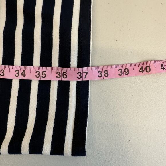 Ralph Lauren LRL Dress Womens Size XL Blue White Stripe Knit Coastal Preppy - Picture 7 of 7